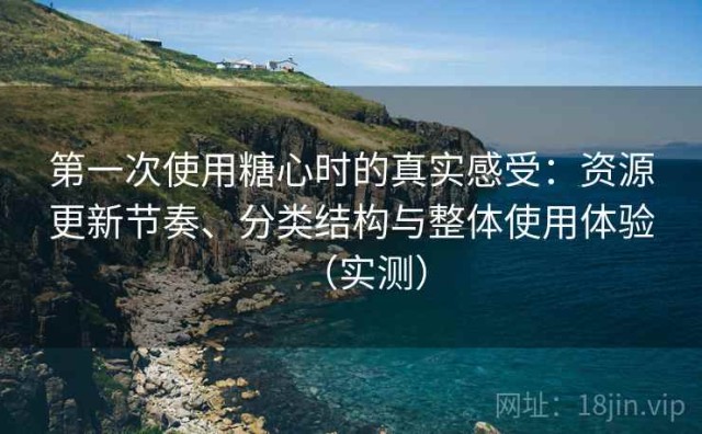 第一次使用糖心时的真实感受：资源更新节奏、分类结构与整体使用体验（实测）