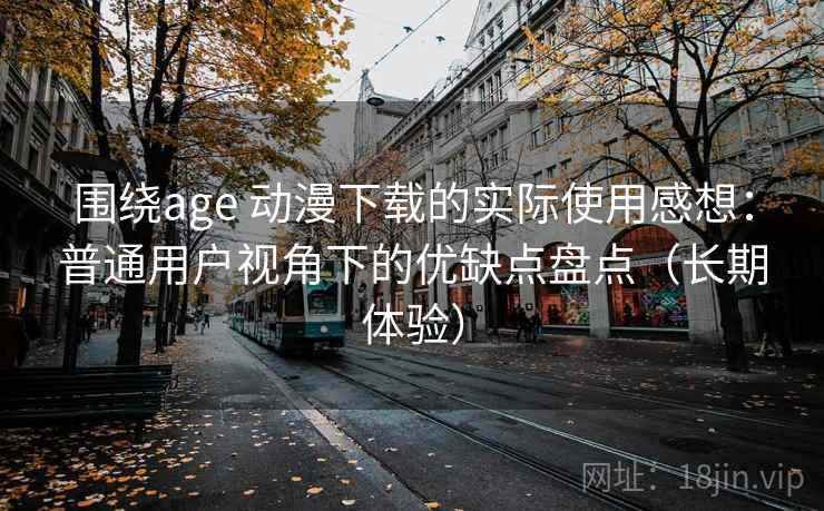 围绕age 动漫下载的实际使用感想：普通用户视角下的优缺点盘点（长期体验）