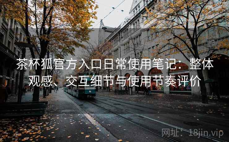 茶杯狐官方入口日常使用笔记:整体观感、交互细节与使用节奏评价 茶杯狐官方入口日常使用笔记:整体观感、交互细节与使用节奏评价