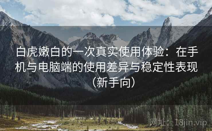 白虎嫩白的一次真实使用体验：在手机与电脑端的使用差异与稳定性表现（新手向）